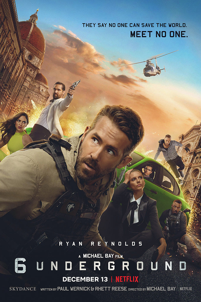 6 Underground movie poster